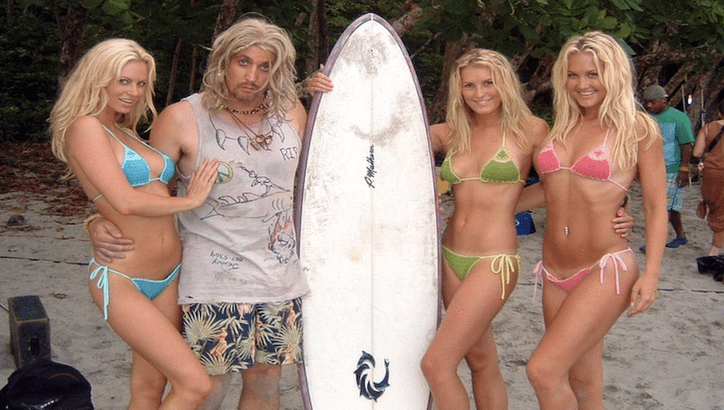Foreign surf instructor (pictured) making venereal disease in Costa Rica.